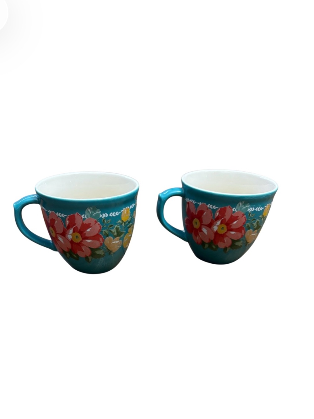 The Pioneer Woman Vintage Floral 2 Piece Mug Set